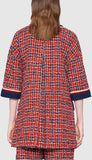 Tweed Check Tunic Dress