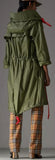 Tape Detail Showerproof Hooded Parka