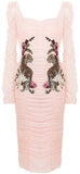 Tulle Draped Dress