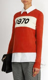 '1970' Knit Sweater in Red - DESIGNER INSPIRED FASHIONS