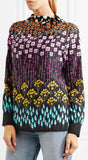 Printed Crepe de Chine Blouse