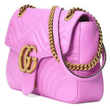 GG Marmont 2.0 Medium Quilted Shoulder Bag in Pink or Black - DESIGNER INSPIRED FASHIONS