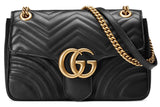GG Marmont 2.0 Medium Quilted Shoulder Bag in Pink or Black - DESIGNER INSPIRED FASHIONS