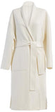 Robe-Wrap Wool Coat, White