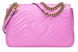 GG Marmont 2.0 Medium Quilted Shoulder Bag in Pink or Black - DESIGNER INSPIRED FASHIONS