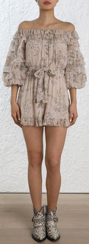 Unbridled Ruffle Playsuit
