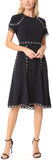 Grommet Stretch Dress