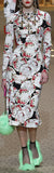 Plate Print Dress