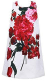 Jacquard Floral Print Dress - DESIGNER INSPIRED FASHIONS