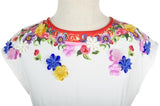 Floral Dress with Mambo Print - DESIGNER INSPIRED FASHIONS