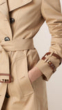 Double Breasted Trench Coat - DESIGNER INSPIRED FASHIONS