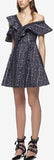 Denim Frill Mini Dress - DESIGNER INSPIRED FASHIONS