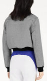 Bomber Jacket with Mink Fur Collar
