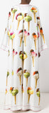 Gelato/Ice Cream Print Kaftan Dress - DESIGNER INSPIRED FASHIONS