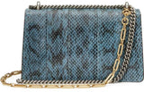 Dionysus embroidered snakeskin shoulder bag - DESIGNER INSPIRED FASHIONS