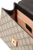 Linea E Bamboo Embellished Leather and Coated-Canvas Tote - DESIGNER INSPIRED FASHIONS