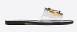 Slide Sandal with Go Logo Detail