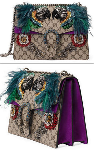 Dionysus Medium Parrot Shoulder Bag, Multi - DESIGNER INSPIRED FASHIONS