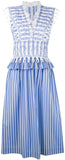 Waist Detail Striped Dress - DESIGNER INSPIRED FASHIONS