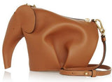 Elephant Mini Bag - Blue, Stone Blue, Turquoise, Brown