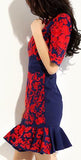 Floral Embroidered Dress