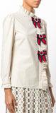 Ruffle Shirt with Web