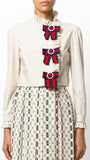 Ruffle Shirt with Web