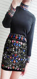 Bead Embellished Top & Skirt Set - DESIGNER INSPIRED FASHIONS