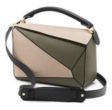 Puzzle Bag Oat/Khaki Green