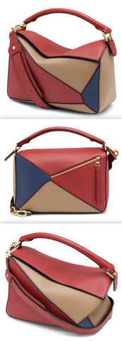 Puzzle Bag Brick Red/Almond