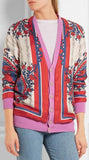 Reversible Cashmere & Silk Cardigan Sweater