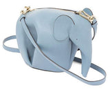 Elephant Mini Bag - Blue, Stone Blue, Turquoise, Brown