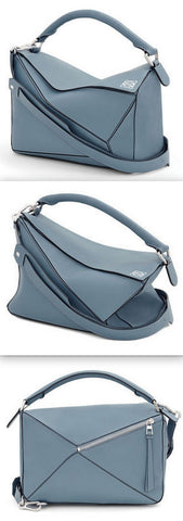Puzzle Bag Stone Blue