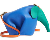 Elephant Leather Cross-Body Bag, Multi