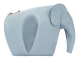 Elephant Mini Bag - Blue, Stone Blue, Turquoise, Brown
