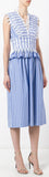 Waist Detail Striped Dress - DESIGNER INSPIRED FASHIONS