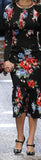 Long Sleeve Floral Dress - DESIGNER INSPIRED FASHIONS