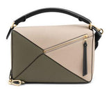 Puzzle Bag Oat/Khaki Green