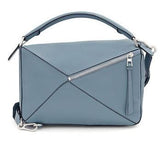 Puzzle Bag Stone Blue