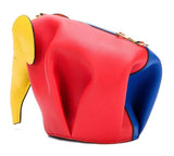Elephant Leather Cross-Body Bag, Multi