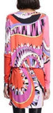 Multicolored Psychedelic Print Dress - DESIGNER INSPIRED FASHIONS