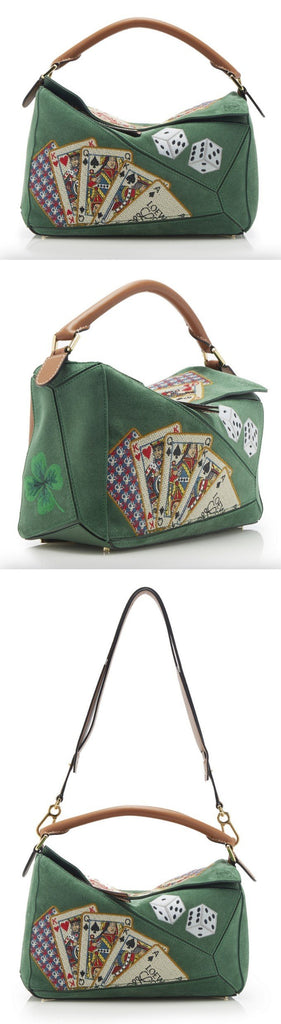 Puzzle Playing Card Bag