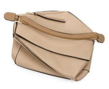 Puzzle Bag Sand/Mink Color