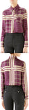 Logo Rope Silk Twill Button-Front Shirt
