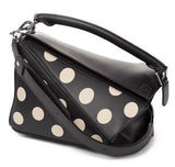 Puzzle Dots Bag Black/Greige