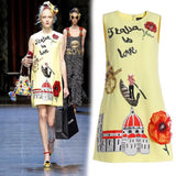 'Italia is Love' Shift dress - DESIGNER INSPIRED FASHIONS