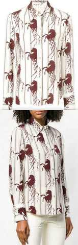 Horse-Print Shirt