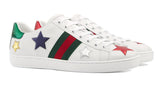Ace Embroidered Low Top Sneakers - Stars
