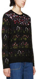 Floral Intarsia Knit 'Primavera' Sweater