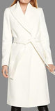 White Wrap Coat
